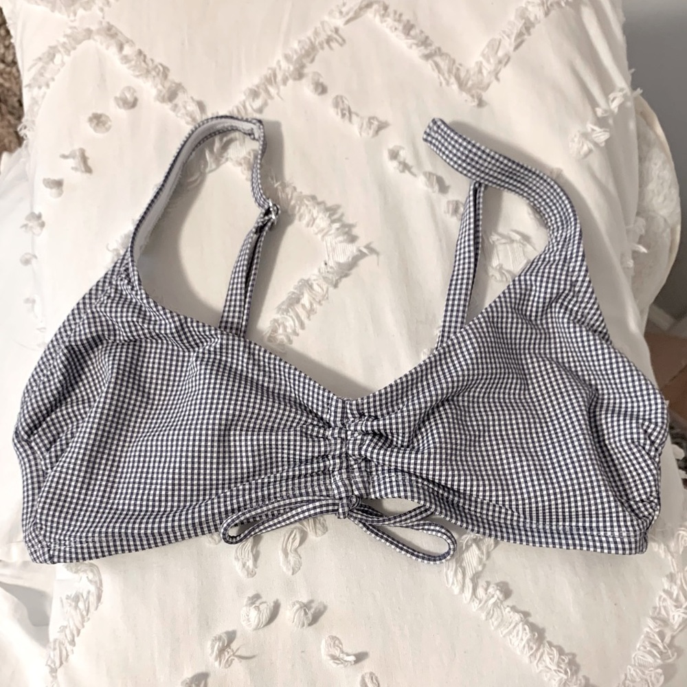 Kona Sol Gingham Bikini Top